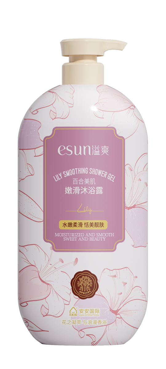 bevictor伟德国际百合美肌嫩滑洗澡露